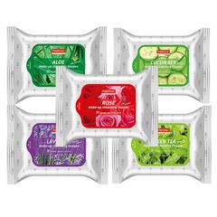 PUREDERM Салфетки для снятия макияжа с экстрактом ЗЕЛЕНОГО ЧАЯ, изображение 2