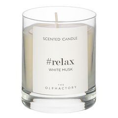 Свеча ароматическая The Olphactory, Relax Black, Белый мускус (новая), 40 ч, Ambientair, изображение 2