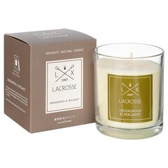 Свеча ароматическая Lacrosse, Сандал и бергамот (новая), 60 ч, Ambientair