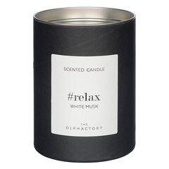 Свеча ароматическая The Olphactory, Relax Black, Белый мускус (новая), 40 ч, Ambientair, изображение 3