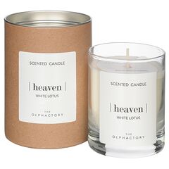 Свеча ароматическая The Olphactory, Heaven, Белый лотос (новая), 40 ч, Ambientair