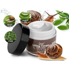 JIGOTT Лифтинг крем для лица с муцином улитки SNAIL LIFTING CREAM 70 мл, изображение 4