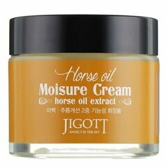 JIGOTT Крем для лица с лошадиным жиром HORSE OIL MOISTURE CREAM 70 мл
