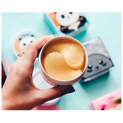 MILATTE Гидрогелевые патчи под глаза GOLD 60 шт банка, изображение 4