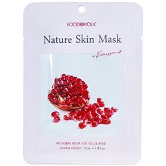FOODAHOLIC NATURE SKIN Тканевая маска для лица с гранатом 23 мл