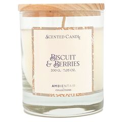 Свеча ароматическая Gifting, Печенье и ягоды, 40 ч, Ambientair, изображение 3