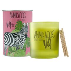 Свеча ароматическая Wild Zebra Цветочный 40 ч, Ambientair
