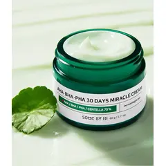 Восстанавливающий крем для проблемной кожи Some By Mi AHA-BHA-PHA 30 Days Miracle Cream, 60 гр, изображение 2