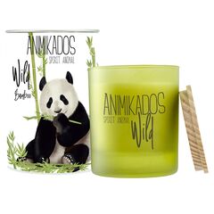 Свеча ароматическая Wild Panda Бамбуковый 40 ч, Ambientair