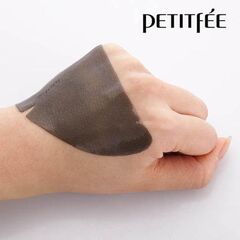 Гидрогелевая маска для лица с черным жемчугом и золотом Petitfee Black Pearl & Gold Hydrogel Mask Pack, 1 уп (5 шт), изображение 3