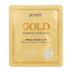 Гидрогелевая маска для лица с золотом и женьшенем Petitfee Gold Hydrogel Mask, 1 шт