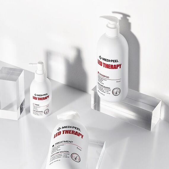 Укрепляющий шампунь с пептидами Medi-Peel LED Therapy Shampoo, 500 мл, изображение 3