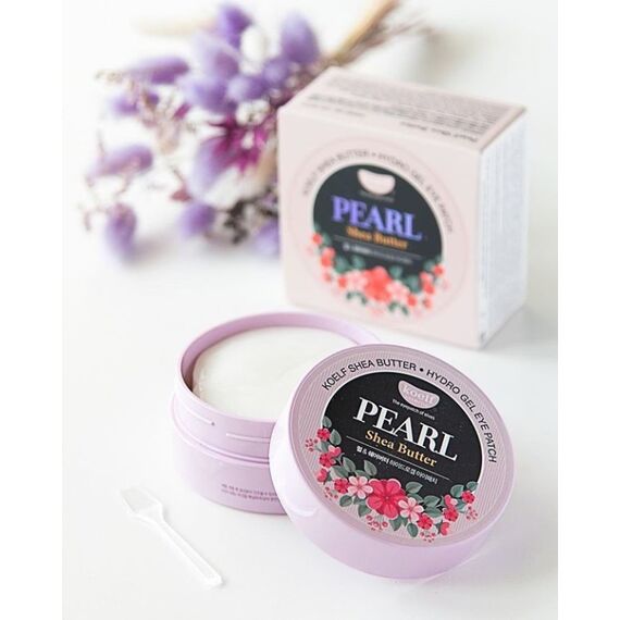 Гидрогелевые патчи для глаз с маслом ши и жемчугом Koelf Pearl & Shea Butter Eye Patch, 60 шт, изображение 7