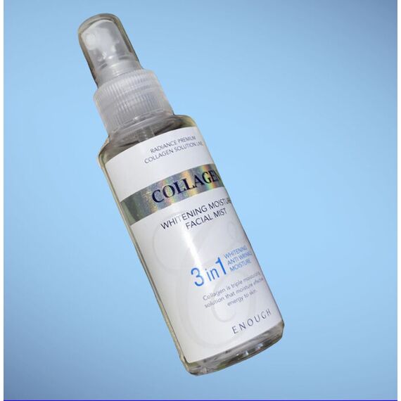 Увлажняющий осветляющий мист с коллагеном Enough collagen 3 in 1 mist, 100 мл, изображение 5