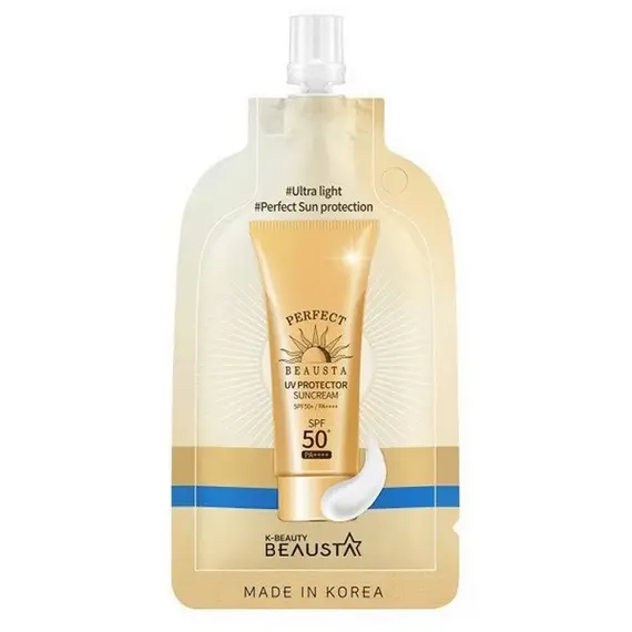 Крем для лица увлажняющий солнцезащитный Beausta UV Protector Sun Cream, 15 мл