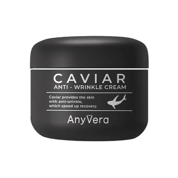 ANYVERA CREAM CAVIAR Омолаживающий крем с экстрактом черной икры 100 мл, изображение 2