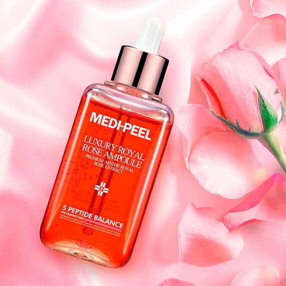 Премиальная ампульная сыворотка с экстрактом роз MEDI-PEEL Royal Rose Premium Ampoule, 100 мл, изображение 2