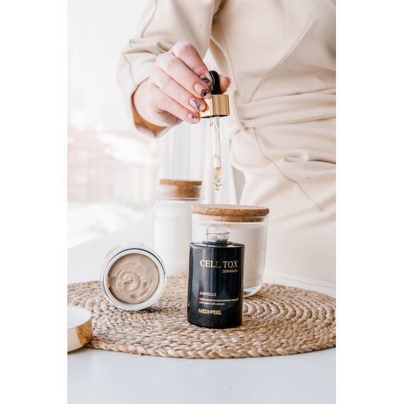 Омолаживающая ампульная сыворотка со стволовыми клетками Medi-Peel Cell Toxing Dermajou Ampoule, 100 мл, изображение 2