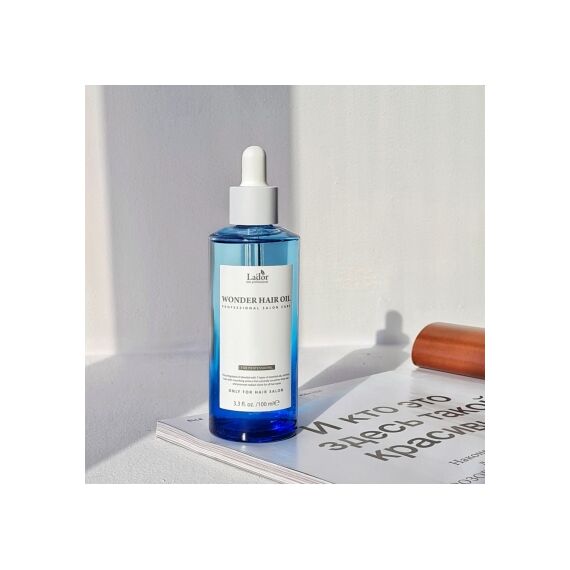 Увлажняющее масло для восстановления блеска волос Lador Wonder Hair Oil, 100 мл, изображение 5
