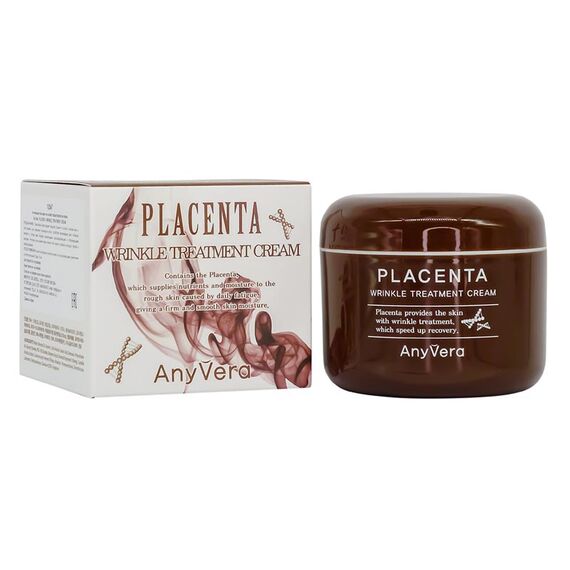 ANYVERA CREAM PLACENTA Омолаживающий крем с экстрактом плаценты 100 мл, изображение 4