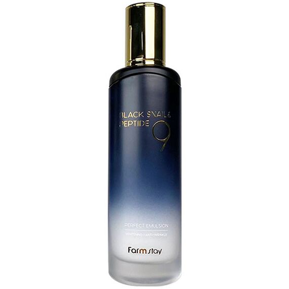 Омолаживающий тонер с комплексом из 9 пептидов FarmStay Black Snail Peptide9 Perfect Toner, 120 мл