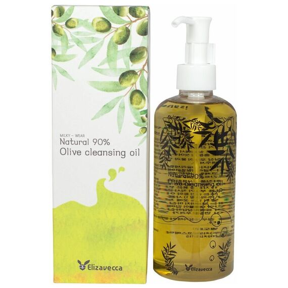 Гидрофильное масло с оливой Elizavecca 90% Olive Cleansing Oil, 300 мл, изображение 4