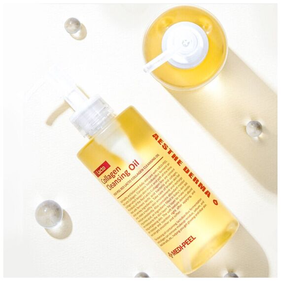Гидрофильное масло с лактобактериями Medi-Peel Red Lacto Collagen Cleansing Oil, 200 мл, изображение 4