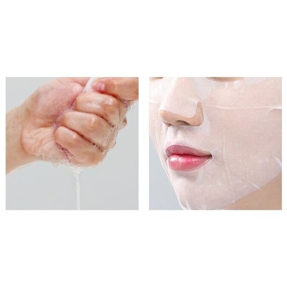 Разглаживающая маска с жемчугом и коллагеном Medi-Peel Pearl Collagen Mask, 25 мл\10 шт в упаковке, изображение 6