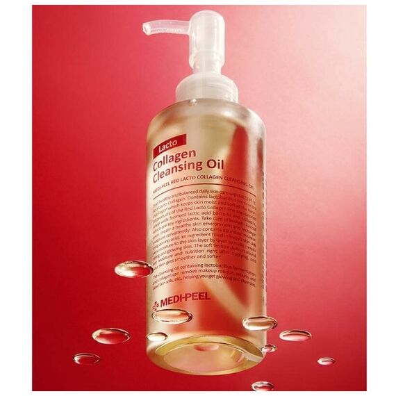Гидрофильное масло с лактобактериями Medi-Peel Red Lacto Collagen Cleansing Oil, 200 мл, изображение 14