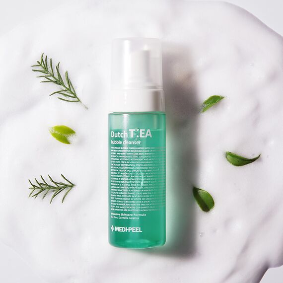 Мягкая пенка-мусс с чайным деревом Medi-Peel Dutch Tea Bubble Cleanser, 160 мл, изображение 3