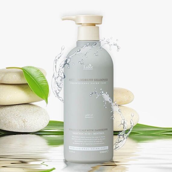 Слабокислотный шампунь против перхоти Lador Anti Dandruff Shampoo, 530 мл, изображение 4