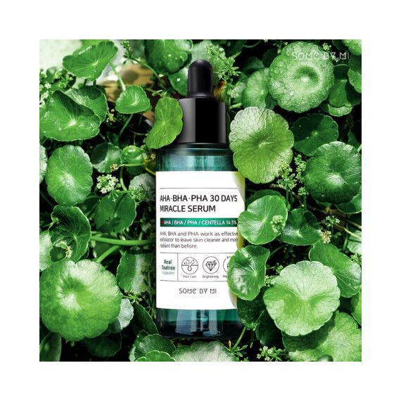 Кислотная сыворотка для проблемной кожи Some By Mi AHA BHA PHA 30 Days Miracle Serum, 50 мл, изображение 10