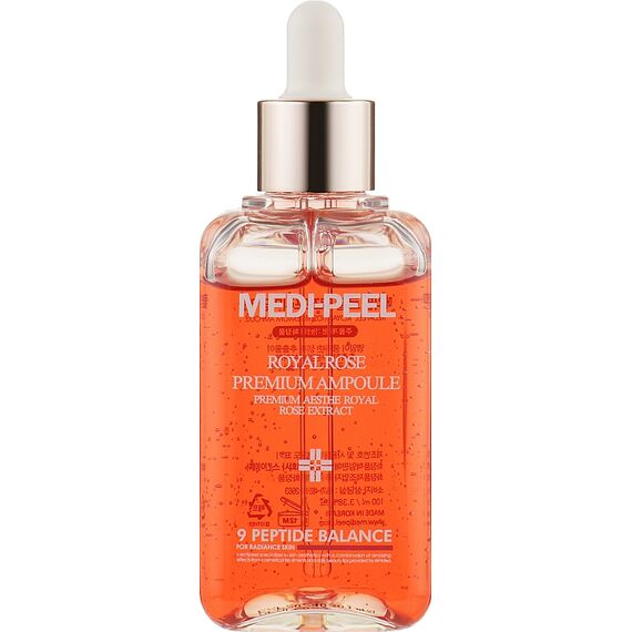 Премиальная ампульная сыворотка с экстрактом роз MEDI-PEEL Royal Rose Premium Ampoule, 100 мл