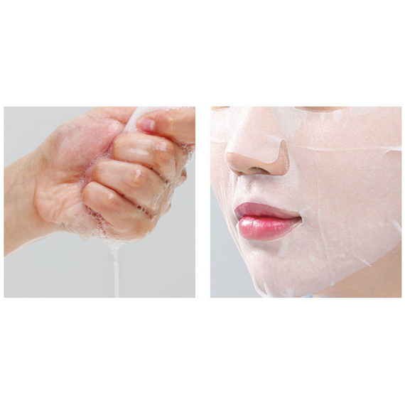 Успокаивающая тканевая маска с центеллой и бамбуком Medi-Peel Bamboo Cica Bomb Calming Mask, 25 мл\10 шт уп, изображение 4