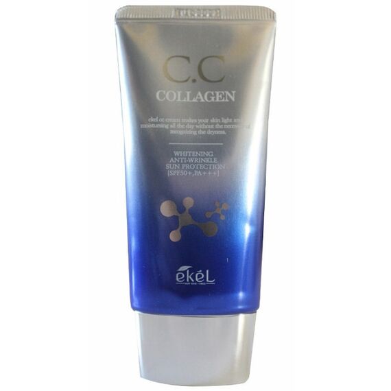 EKEL CC-крем ВЫРАВНИВАЮЩИЙ ТОН КОЖИ С КОЛЛАГЕНОМ 50 мл