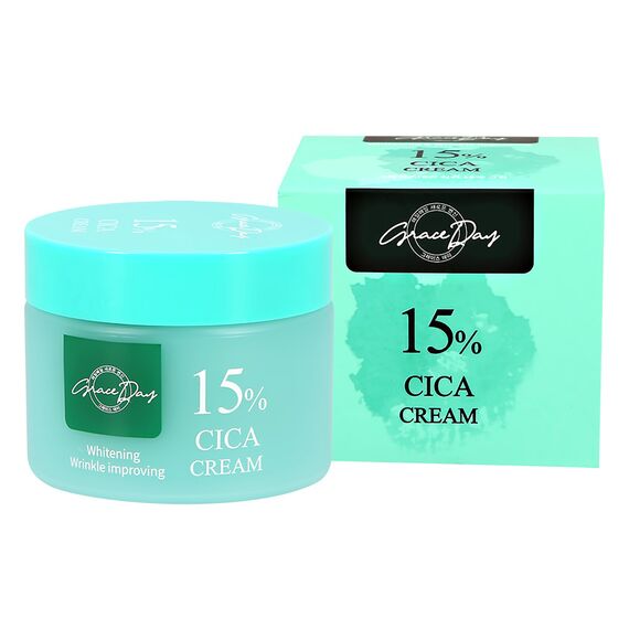 GRACE DAY 15% Крем для лица с экстрактом центеллы азиатской 50 мл, изображение 4