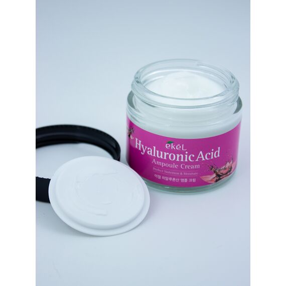 EKEL Ампульный крем с ГИАЛУРОНОВОЙ КИСЛОТОЙ 70 мл, изображение 11
