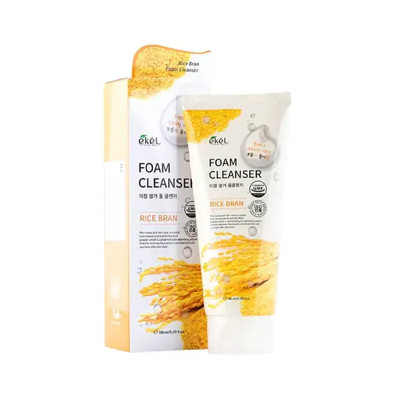 EKEL Пенка для умывания с экстрактом РИСА 180 мл, изображение 3