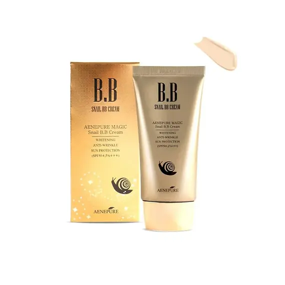 EKEL AENEPURE MAGIC BB-крем с муцином улитки 50 мл, изображение 3