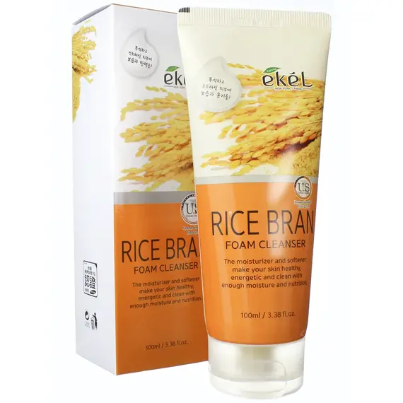 EKEL Пенка для умывания с экстрактом РИСА 100 мл, изображение 2
