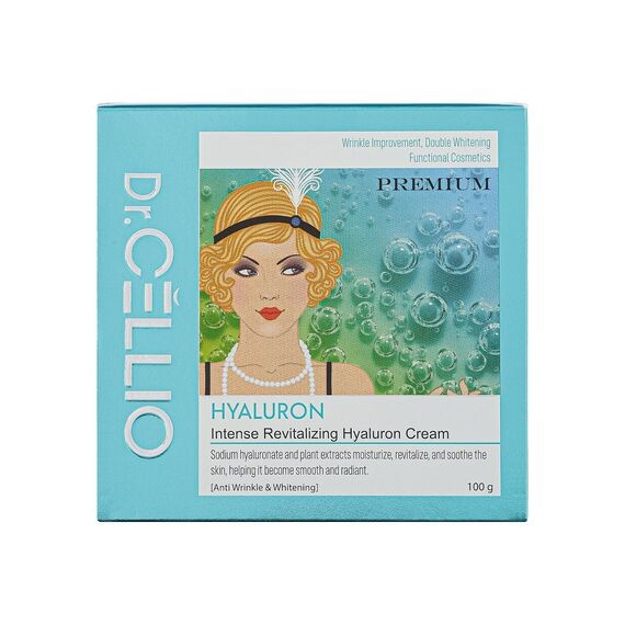 Dr. CELLIO Интенсивный восстанавливающий крем с гиалуроновой кислотой, изображение 2