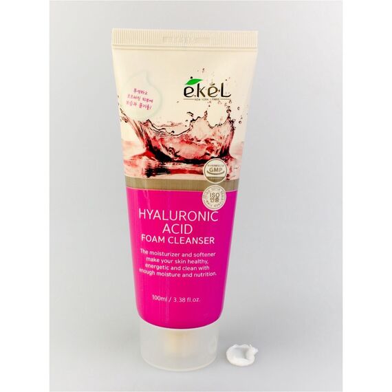 EKEL Пенка для умывания с ГИАЛЛУРОНОВОЙ КИСЛОТОЙ 100 мл, изображение 6