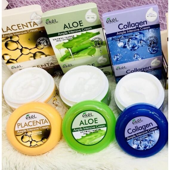 EKEL Ампульный интенсивный крем с ЭКСТРАКТОМ АЛОЕ 100 гр, изображение 8