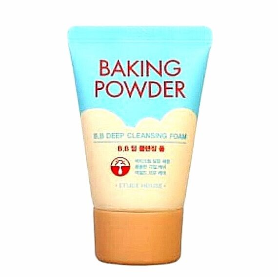 Пенка для снятия макияжа с содой Etude House Baking Powder BB Deep Cleansing Foam mini, 30 мл