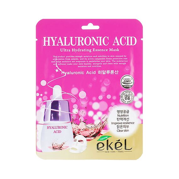 EKEL Тканевая маска для лица HYALURONIC ACID 25 мл