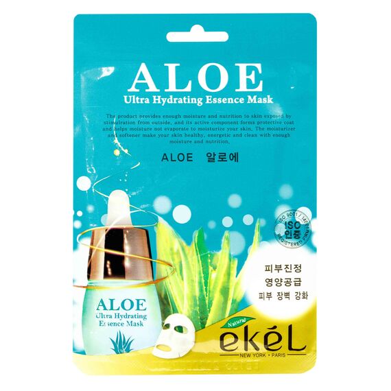 EKEL Тканевая маска для лица ALOE 25 мл, изображение 2
