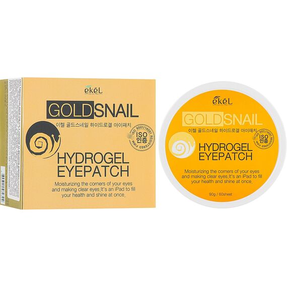 EKEL Гидрогелевые патчи под глаза с экстрактом МУЦИНА УЛИТКИ 60 шт, изображение 2