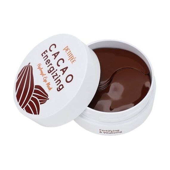 Тонизирующие гидрогелевые патчи с какао Petitfee Cacao Energizing Hydrogel Eye Patch, 60 штук, изображение 5