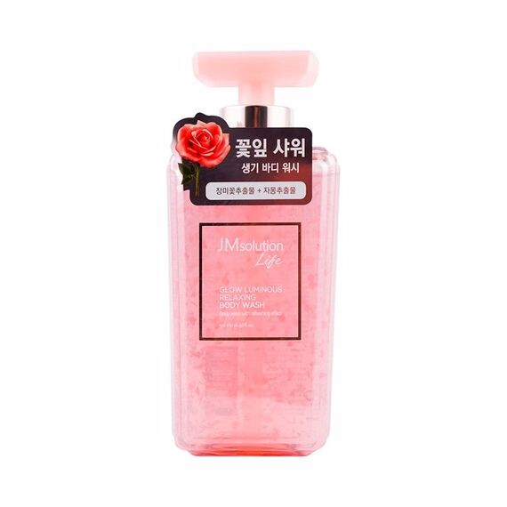 Расслабляющий гель для душа с цветочными экстрактами JMsolution Life Glow Luminous Relaxing Body Wash, 500 мл