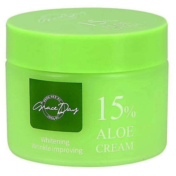 GRACE DAY 15% Крем для лица с экстрактом алоэ вера 50 мл